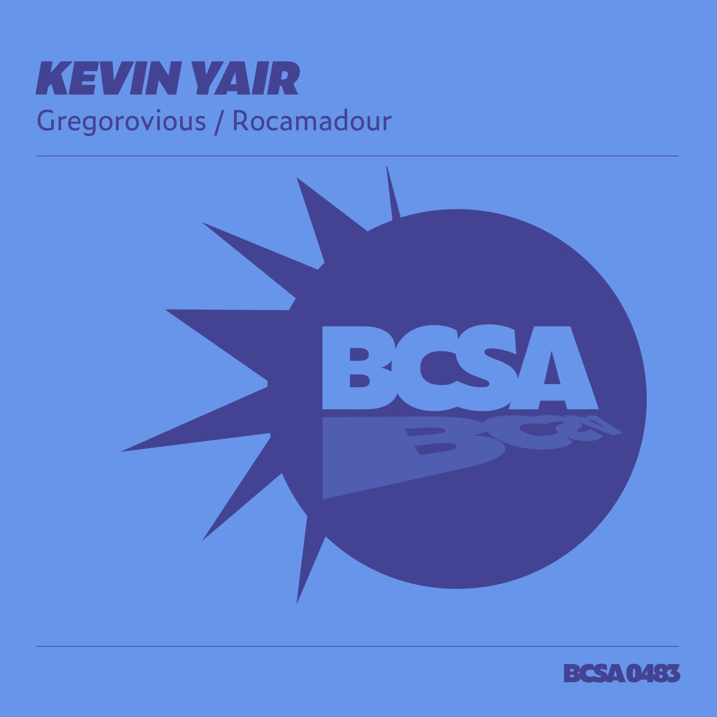 Kevin Yair – Gregorovious [BCSA0483]